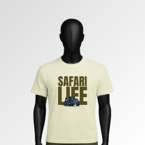 safari-life-cream The Safari Life Tee on a mannequin